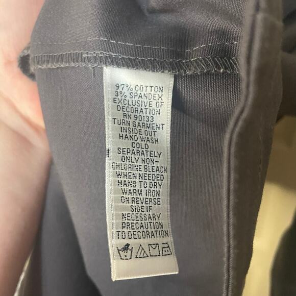 Quacker Factory Scroll Embellished Woven Jacket Charcoal Grey Size XS Western - Picture 5 of 7